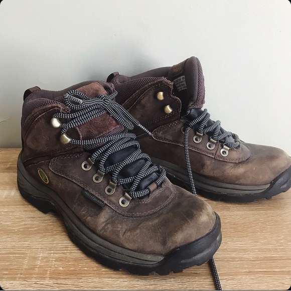 Timberland Brown Leather Waterproof Hiking Boots - Picture 2 of 7